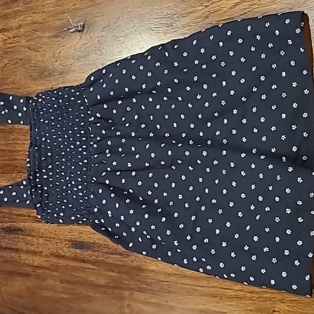 AE smocked cross back mini dress size Xs Petite - Picture 2 of 5